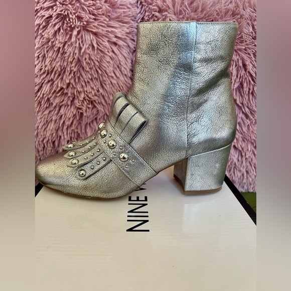 NINE WEST : Women’s size 7: Qamile Block Heel Booties - Picture 6 of 8
